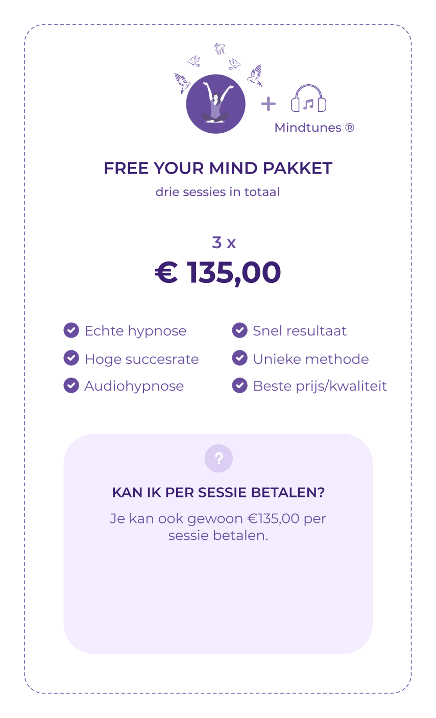 free your mind prijs sessie